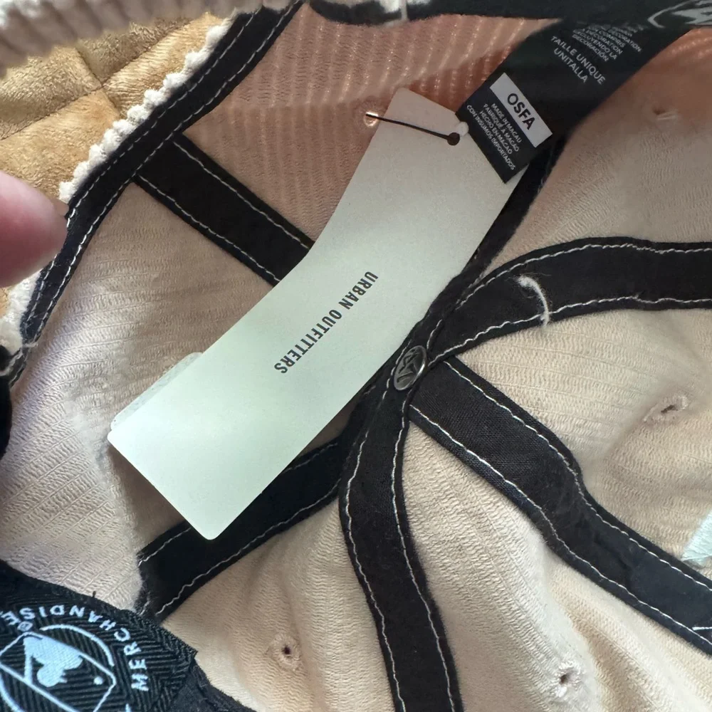 47 Brand Pale Pink &white corduroy Genuine Merchandise LA Dodgers cap/afjustable - Picture 11 of 12